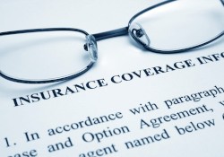 Page with the words “Insurance Coverage Information